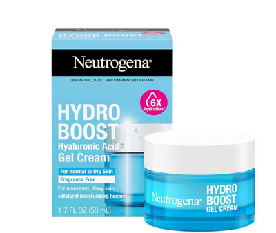 Neutrogena Hydro Boost Gel Cream, 48 Hr Hydration for Normal/Dry Skin 0.5 fl oz