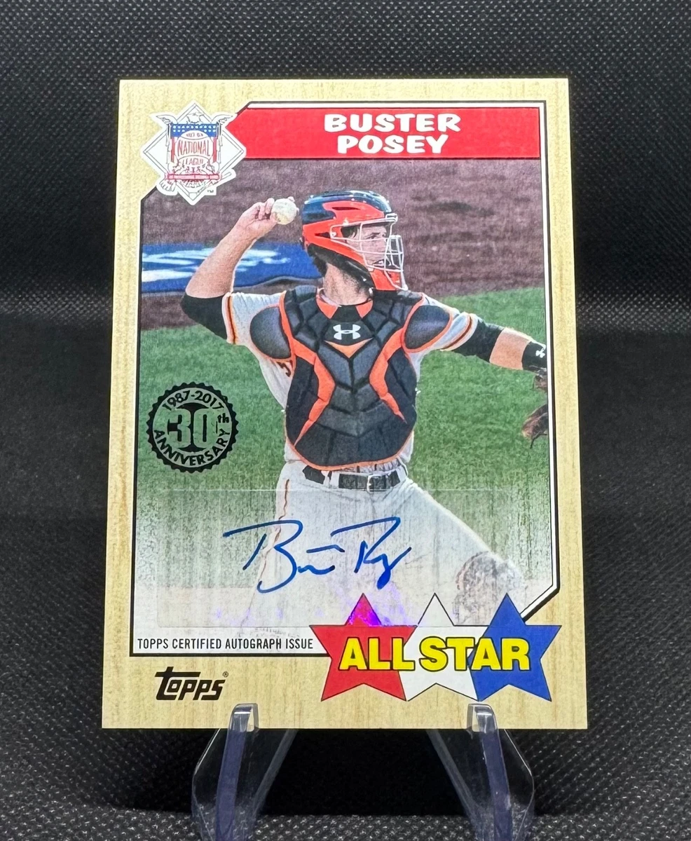 Buster Posey Autograph Baseball Cards for sale | eBay