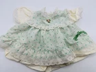 Vintage Cabbage Patch Kids VTG HTF Country Dress SW Dress With Lace And Rosettes