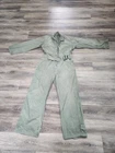Vintage WW2 13 Star HBT Military U.S Army OD Green Mechanics Coveralls !