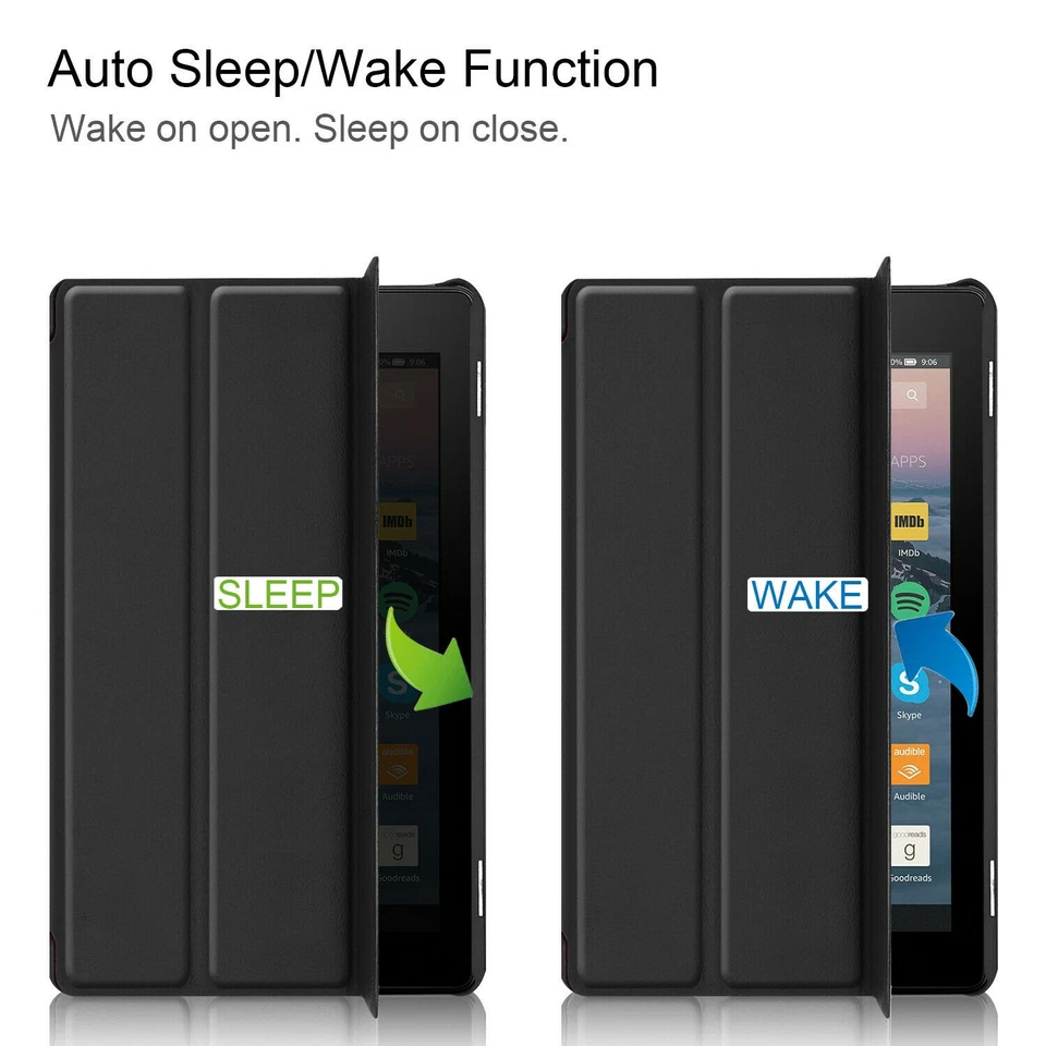 Case for Amazon Fire 7 2017/2019 Tablet Cover Case Pouch - Image 3 of 4