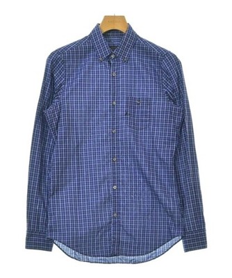 MAURO GRIFONI Casual Shirts BluexBlackxPink(Check Pattern) 2200606334037