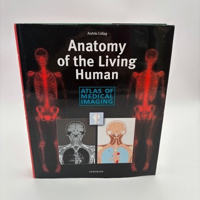 Konemann Anatomy of the Living Human Book Green Excellent Medical Imaging Atlas