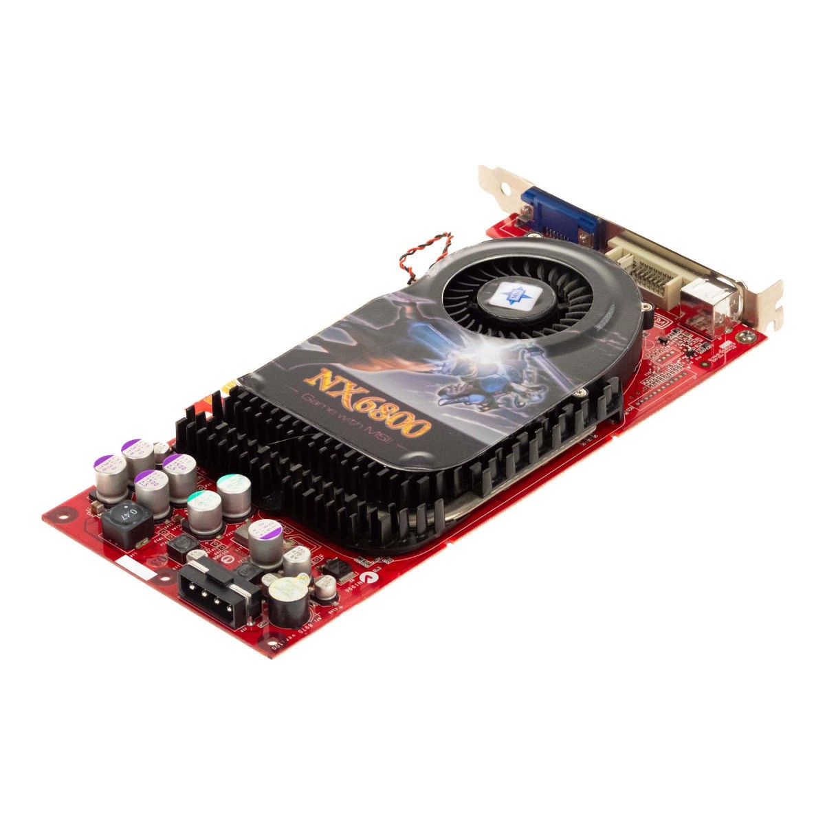 Graphics Card MSI NVIDIA GEFORCE 6800 128MB NX6800-TD128 AGP | eBay
