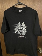 Vintage 2001 The Simpsons Bart Simpson Skateboard T Shirt Delta Pro Weight L