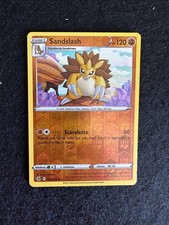 SANDSLASH 132/264 REVERSE HOLO COLPO FUSIONE SPADA E SCUDO CARTA POKEMON ITA
