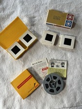Vintage Kodak 35mm Slides  Kodachrome 8mm Film Reel Lot 1960s Photos