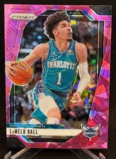 2024-25 Panini Prizm NBA LaMello Ball #30 Charlotte Hornets Pink Ice Prizm