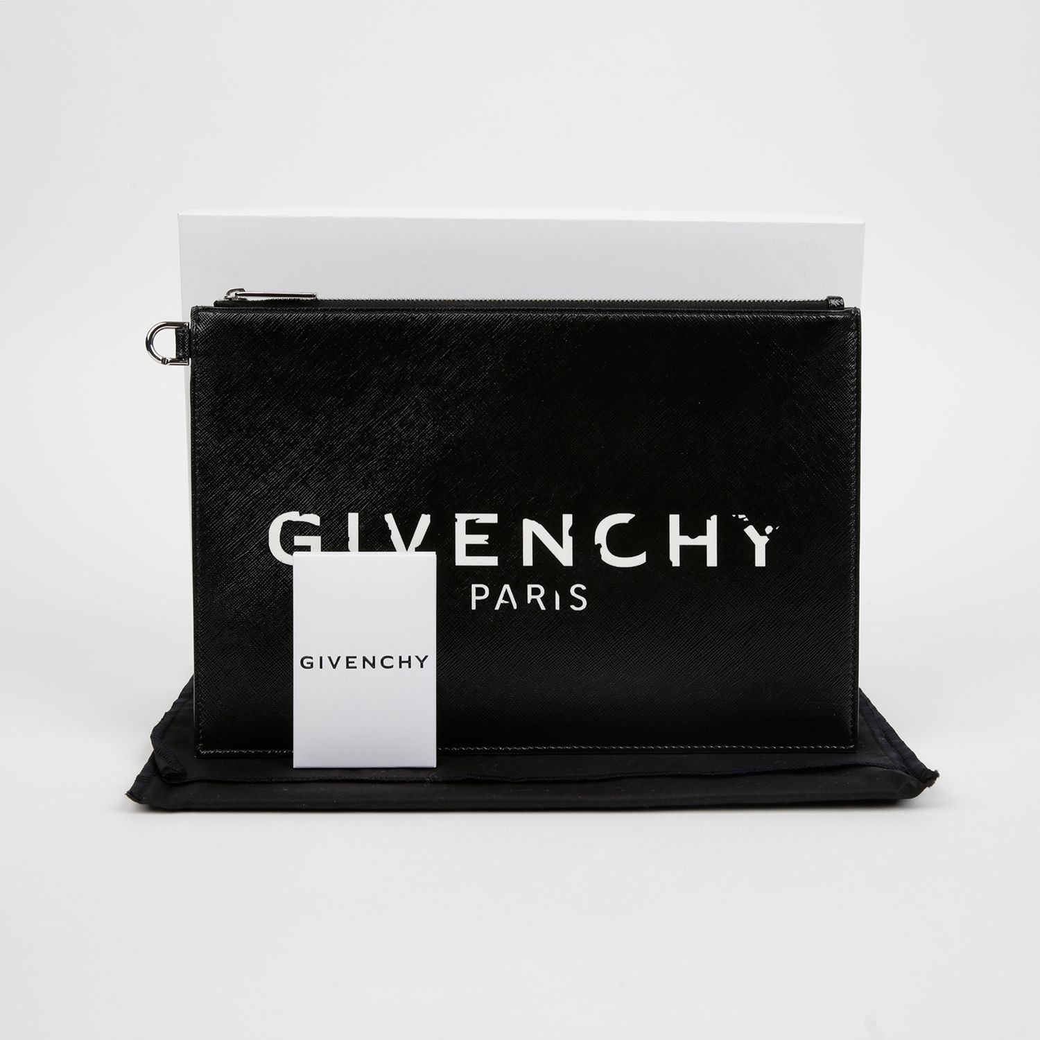 Givenchy Logo Print Clutch 151945760