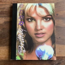 Vintage Britney Spears Bound Notebook Kalan 2000 Y2K