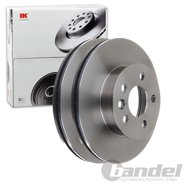2X NK Bremsscheiben 280Mm BelÜFtet Vorne Passend FÜR VW California Transporter-image