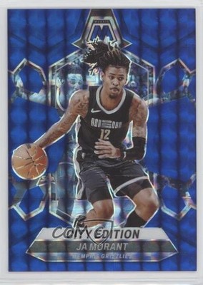 2023-24 Panini Mosaic City Edition Blue Prizm 175/199 Ja Morant #288 1d6y