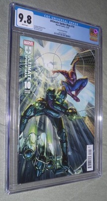 Ultimate Spider-Man #10 1in25 Variant Cover CGC 9.8 rar top Green Goblin