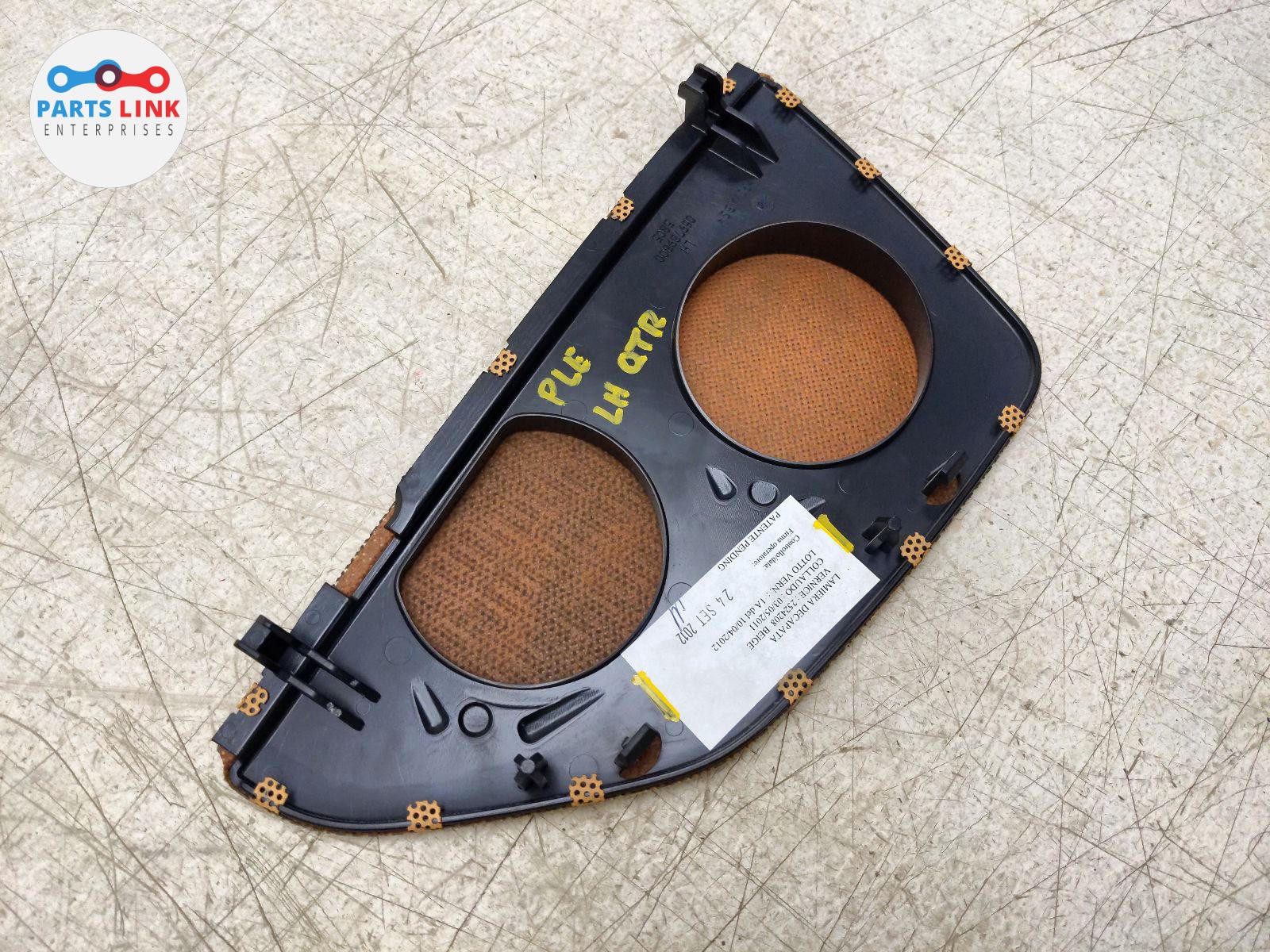 2012-14 FERRARI CALIFORNIA REAR LEFT SPEAKER MESH TRIM COVER BEZEL GRILLE F149