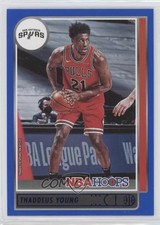 2021-22 Panini NBA Hoops Blue Thaddeus Young #65 01az