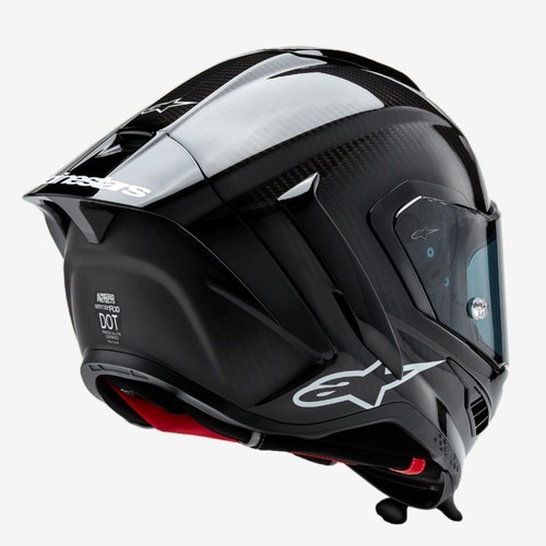 Casco Moto Integrale Alpinestars Supertech R10 Solid Black Lucido 82001241902 - Imagen 7 de 10
