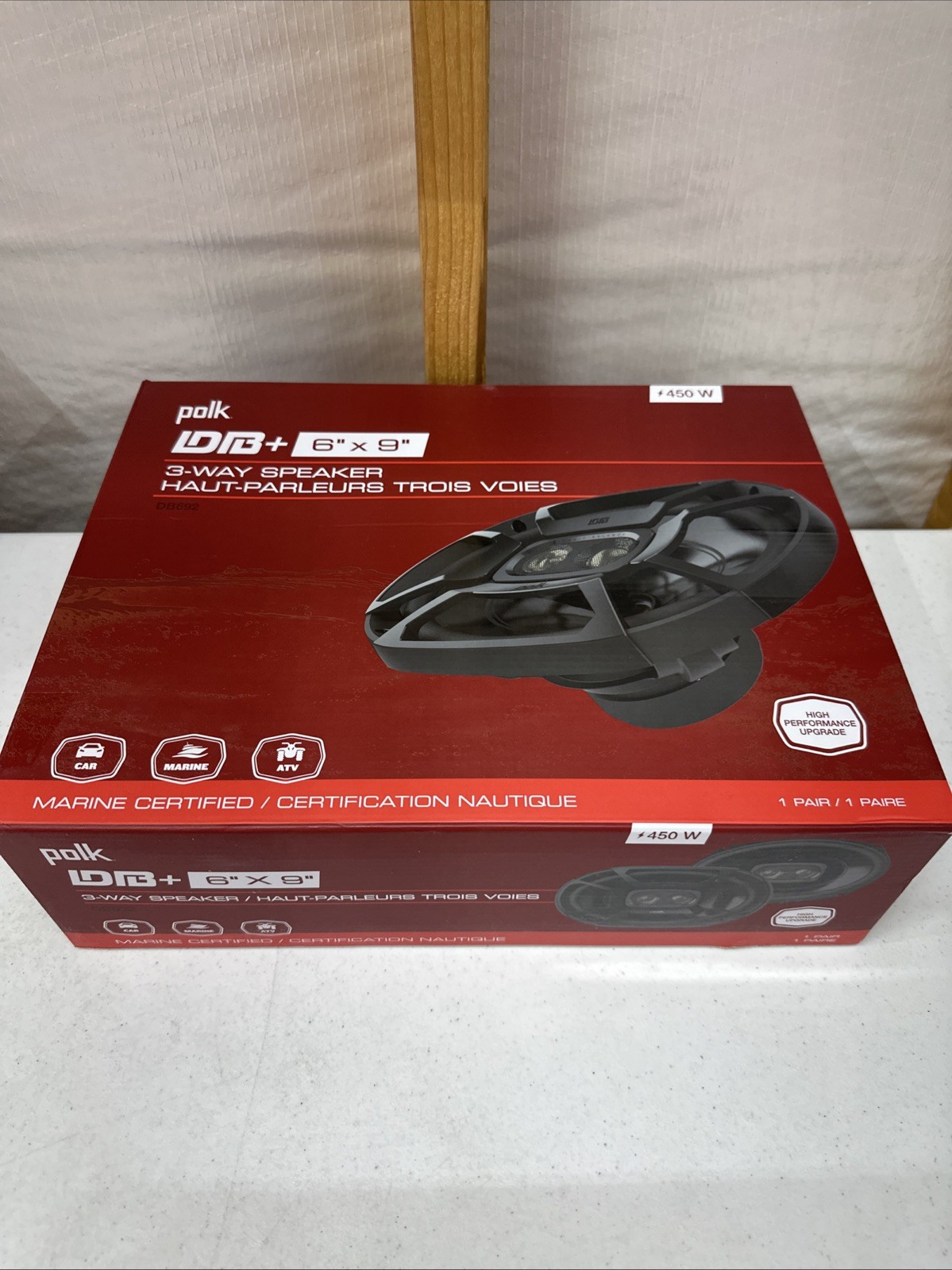 Polk Audio DB692 900W Peak 6x9" 3-way Marine/UTV Certified C