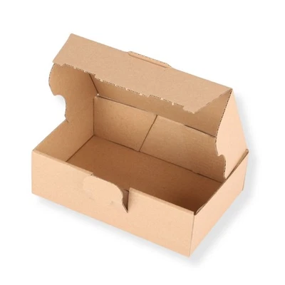 Maxibriefkarton Warensendung  braun 160 x 110 x 50 mm DINA6 Faltkarton Schachtel - Bild 1 von 4
