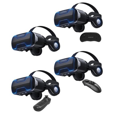 G02Ed 3D-VR-Brille, verstellbare, leichte Brille für Filme, Konzerte, Hotel