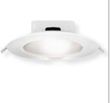 Feit White 6 in. W Aluminum LED Canless Recessed Downlight 85 W