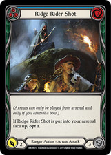 Ridge Rider Shot (Blue) [ARC065-C] (Arcane Rising)  1st Edition Rainbow Foil Nea