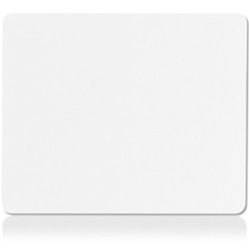 White Mouse Pad Non-Slip Rubber Base Computer Mousepad, Tracking Accuracy and...