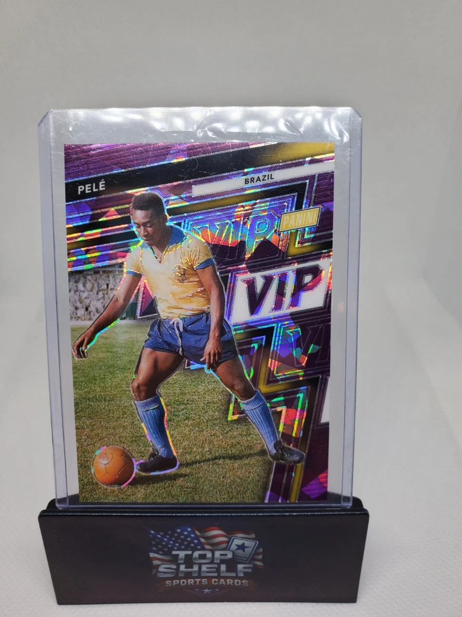 Card ONZE MONDIAL ROOKIE LÉGEND PELÉ BRAZIL BRASIL FRENCH Soccer New