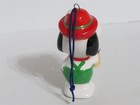 SNOOPY PEANUTS DETERMINED INTL SERIES GERMANY CERAMIC CHRISTMAS ORNAMENT 1977 — photo 3