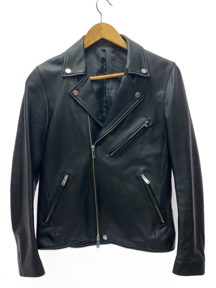 Studious Double Riders Jacket/2/Sheep Leather/Blk… - image 1