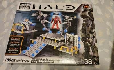 Halo Mega Bloks UNCS Infinity Armor Bay 97262 COMPLETE SEALED NEW NEVER OPENED 