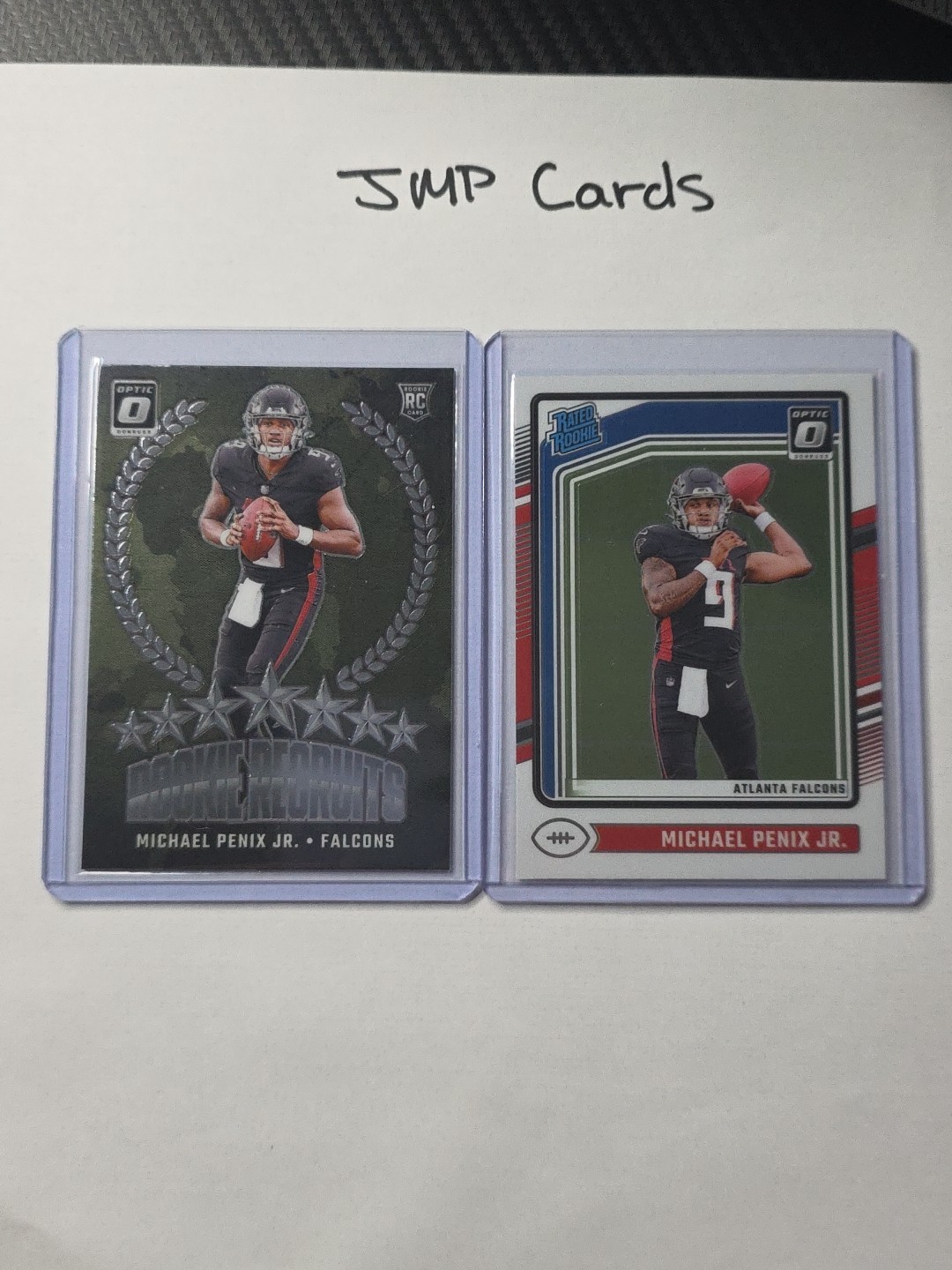 2024 Panini Donruss Optic Michael Penix Jr Base + Rookie Recruits