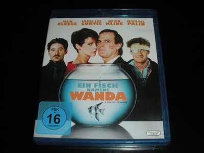 Blu-ray EIN FISCH NAMENS WANDA * John Cleese, Jamie Lee Curtis * Klassiker 1988
