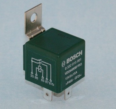 BOSCH 0332015001 Main Current Relay Replacement 12V Voltage Fits Renault 25