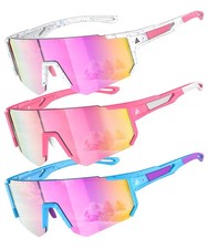 Qally Kids Sunglasses Youth Baseball Softball Sunglasses For Girls Boys Age