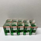 7 Green Light Bulbs Sylvania 38 Watt Indoor Outdoor Clear Brand New Lot Of 10 — photo 3