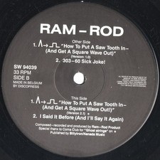 Ram-Rod - TB 303 Vol. 4 (Vinyl 12" - 1994 - NL - Original)