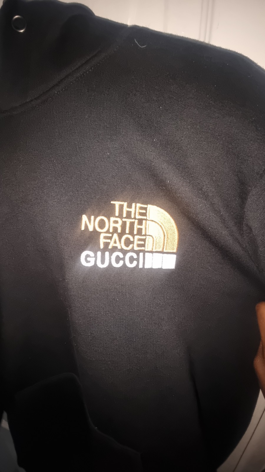 The North Face x Gucci Rhyton Allover Logo Black Multi-Color image 2