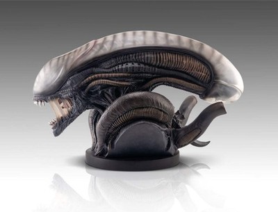 HOLLYWOOD COLLECTIBLES HCG Alien Romulus Xenomorph 1:1 Life-Size Bust Statue NEW