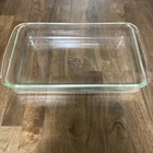 VTG PYREX #232 Clear 11 3/4" x 7 1/2" x 1 3/4" Baking Dish Ovenware Two Quart