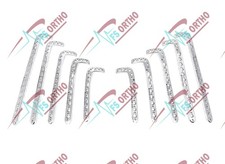 Locking Anterolateral Distäl Tibial Plate 5 to 12 Holes & screws (228 pc) SS