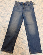 Boy's OshKosh B'gosh Straight Leg Adjustable Blue Jeans in Size 12R NEW W/ Tags