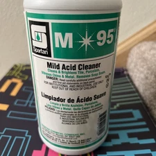 Spartan Chemical Co M95 Restroom Cleaner 1qt Read Description