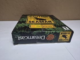 Seaman - Sega Dreamcast - Complete In Box W/ Mic, Foam & Inserts! In Great Cond.