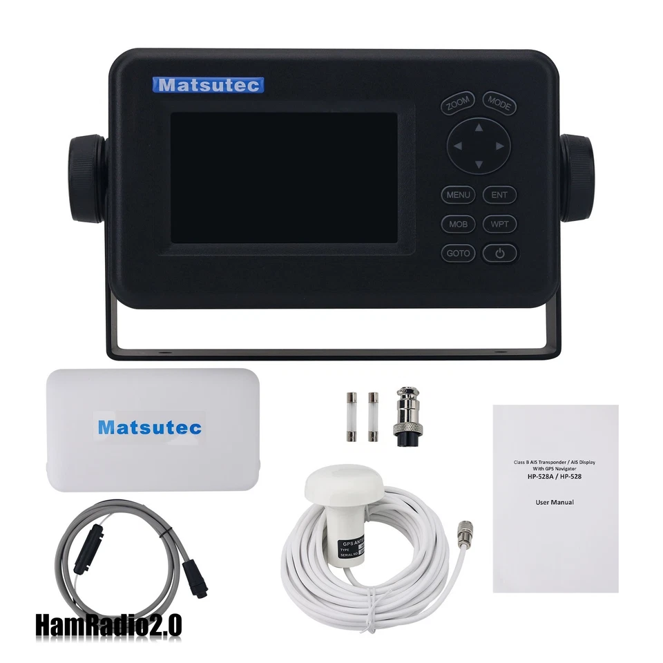 Navegador GPS marino Matsutec HP-528A transpondedor AIS GOTO navegación por pista Foto 2 de 4
