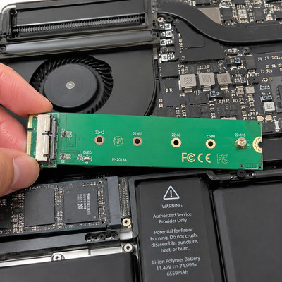M.2 SSD Adapter Karte für MacBook Air Pro 2013-2015 A1465 A1466 PCIe NVMe