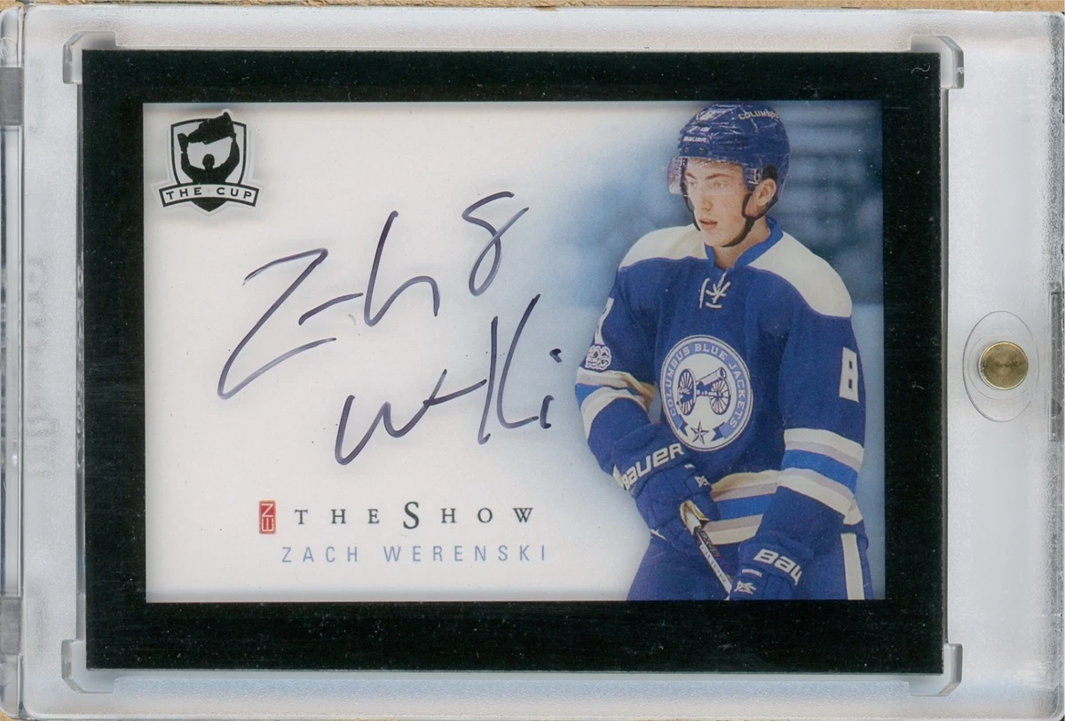 2016-17 Upper Deck The Cup - The Show Zach Werenski #TS-ZW (AU, RC