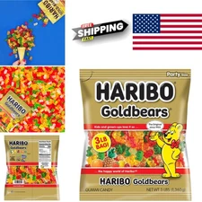 Gummy Bears 48 Ounce Pack of 4 Soft Chewy Fruity Snacks for Sharing