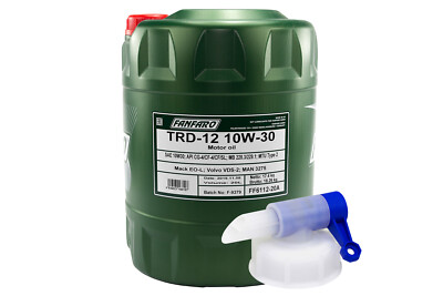 FANFARO 20 L TRD-12 SHPD 10W-30 API CH-4/ SL Motoröl Diesel mit Auslasshahn