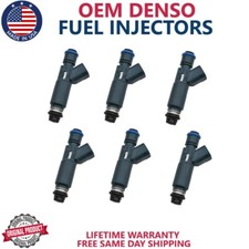 6x Genuine Oem Denso Fuel Injectors Fits 2002-2007 Ford Mondeo 3.0lv6 2m2e-a7b