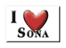 Sona Magnet (VR) - Veneto Fridge Magnet Souvenir Italy Gift Idea